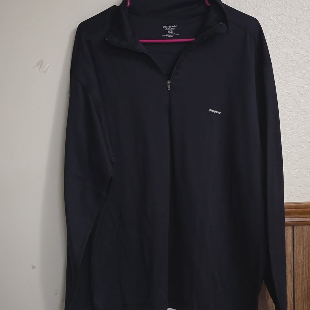 Patagonia CAPILENE Men's Black Half-Zip